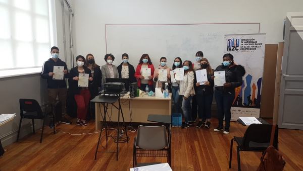 Gracias al proyecto europeo In2C continuamos con las formaciones en Legislación Laboral y Salud y Seguridad en el Sector de la Construcción